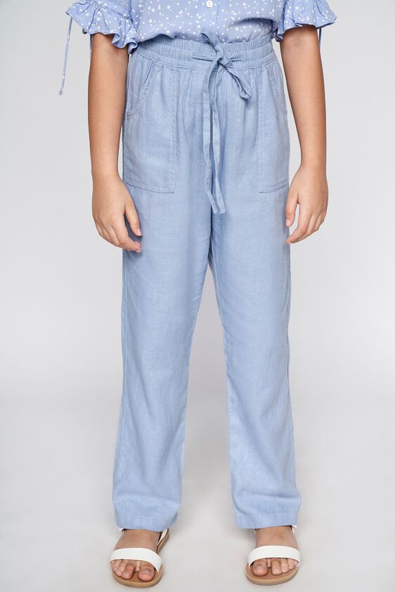 2 - Powder Blue Solid Straight Bottom, image 1