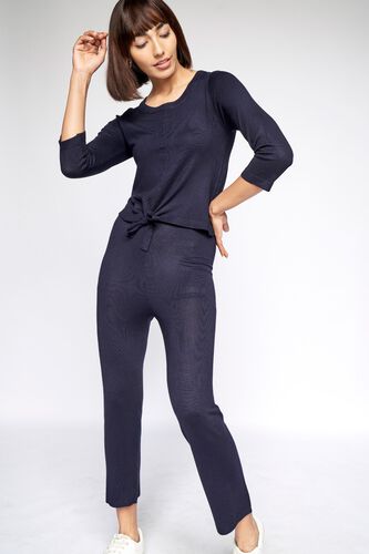 2 - Navy Slim Fit Cropped Set, image 2