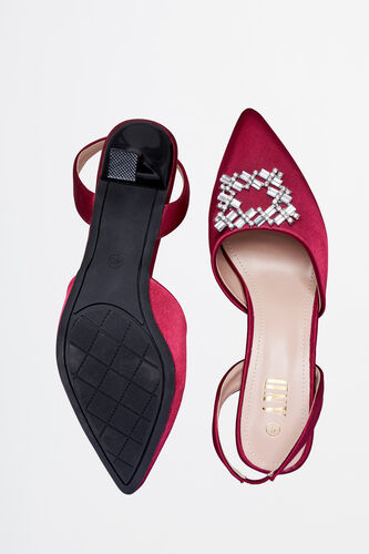 Wine Polyurethane Shoe, Wine, image 2