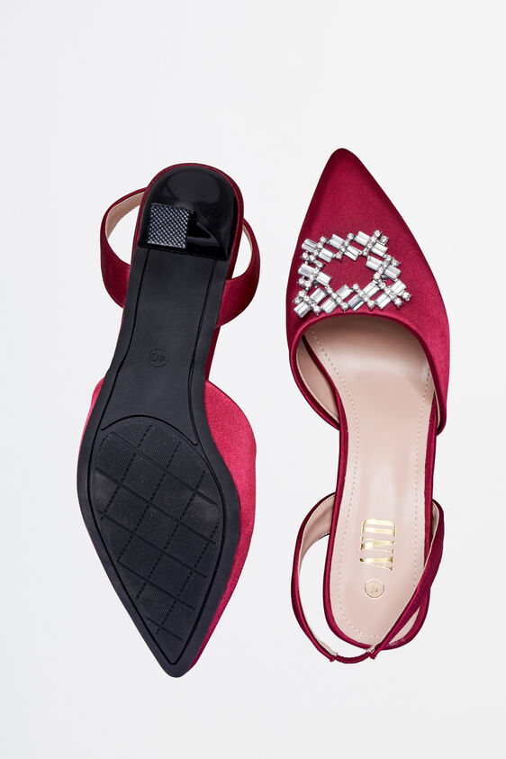 Wine Polyurethane Shoe, Wine, image 2