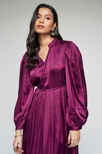 Diana Maxi Dress, Wine, image 3