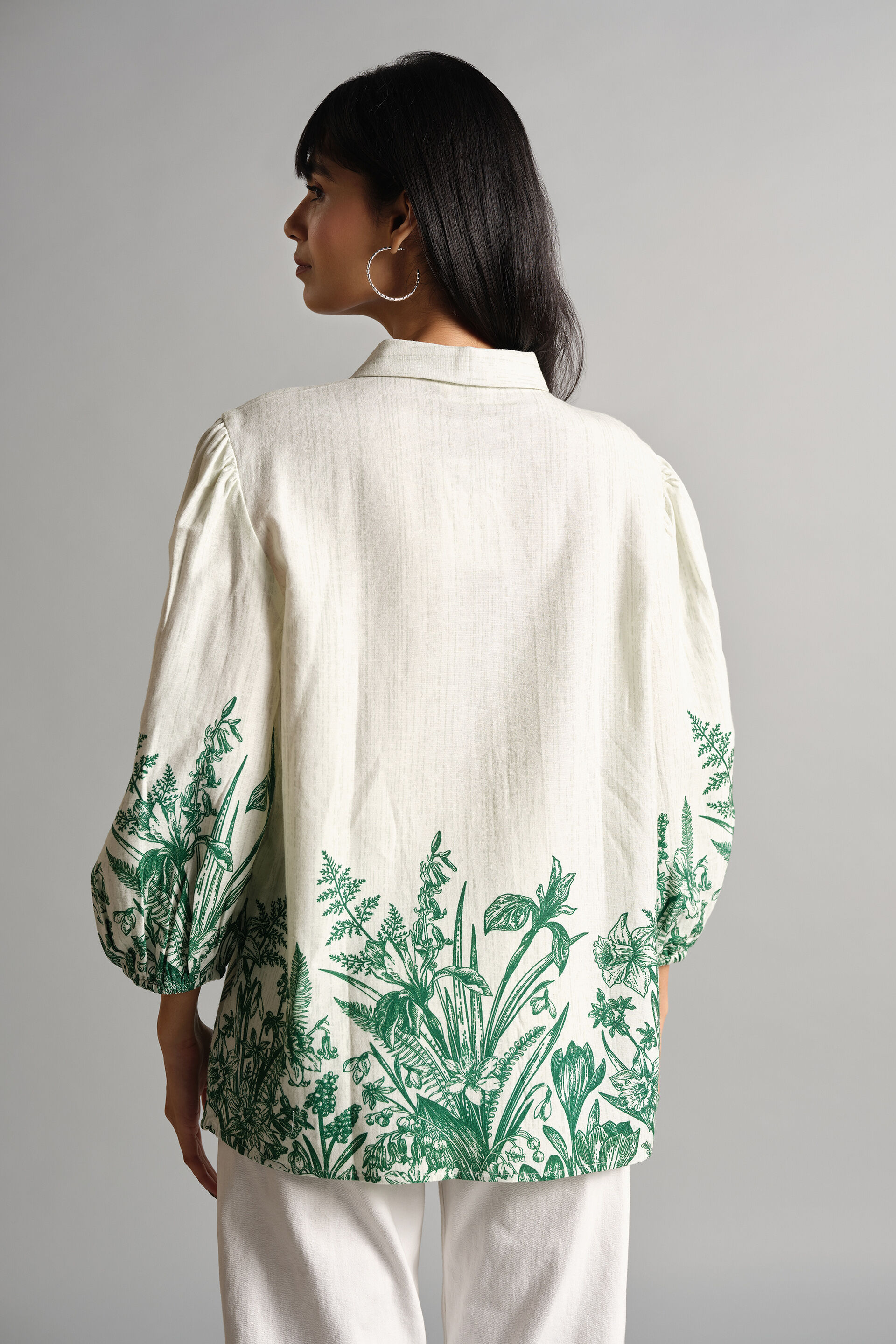 Roselyne Shirt, Cream, image 5