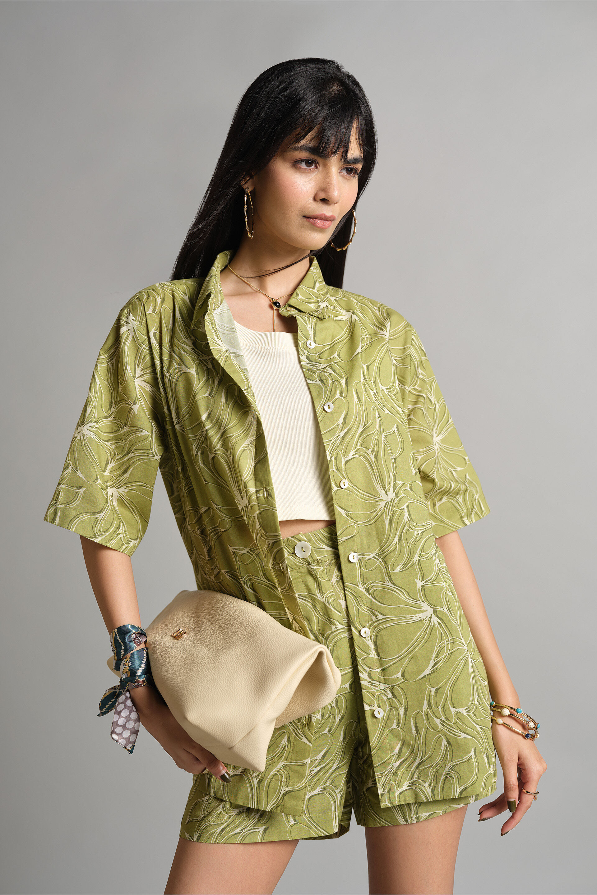 Shadow Greens Co-ord, Green, image 3