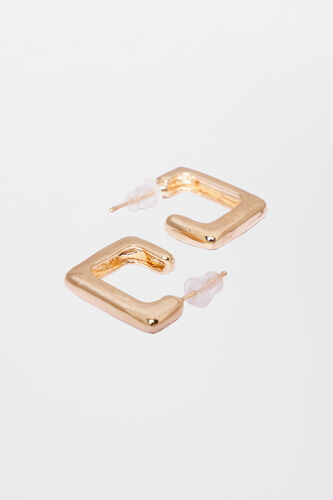 Gold Brass Earring, , image 2