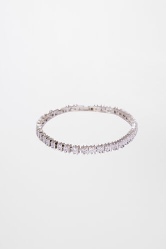 Silver Brass Bracelet, , image 1