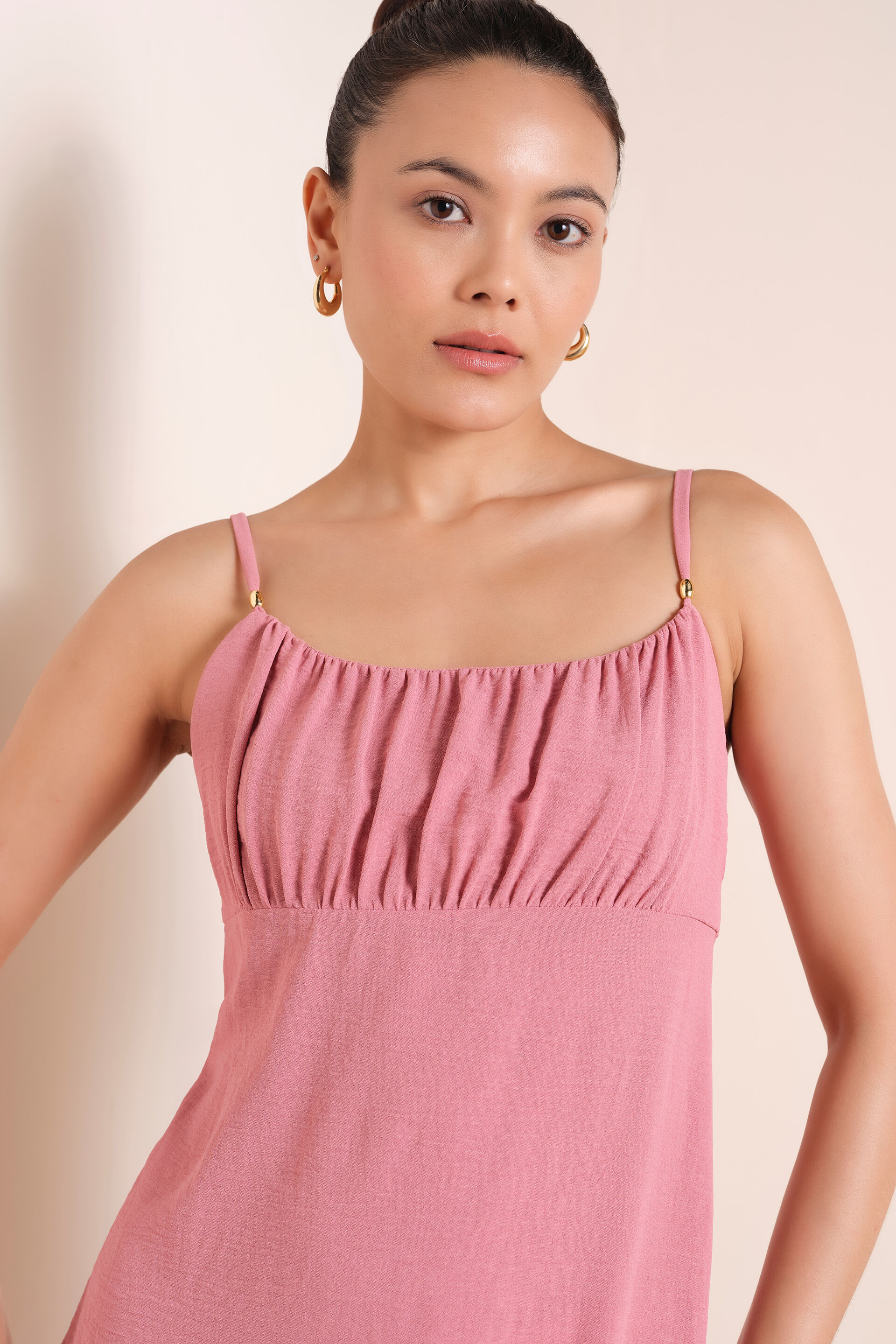 Verdelle Ancient Pink Dress, Pink, image 2