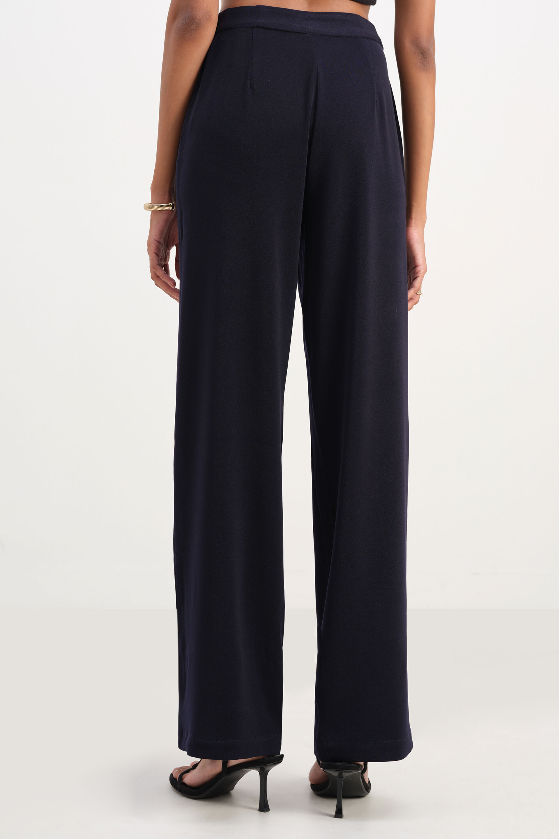 Basic Navy Pants, Navy, image 4