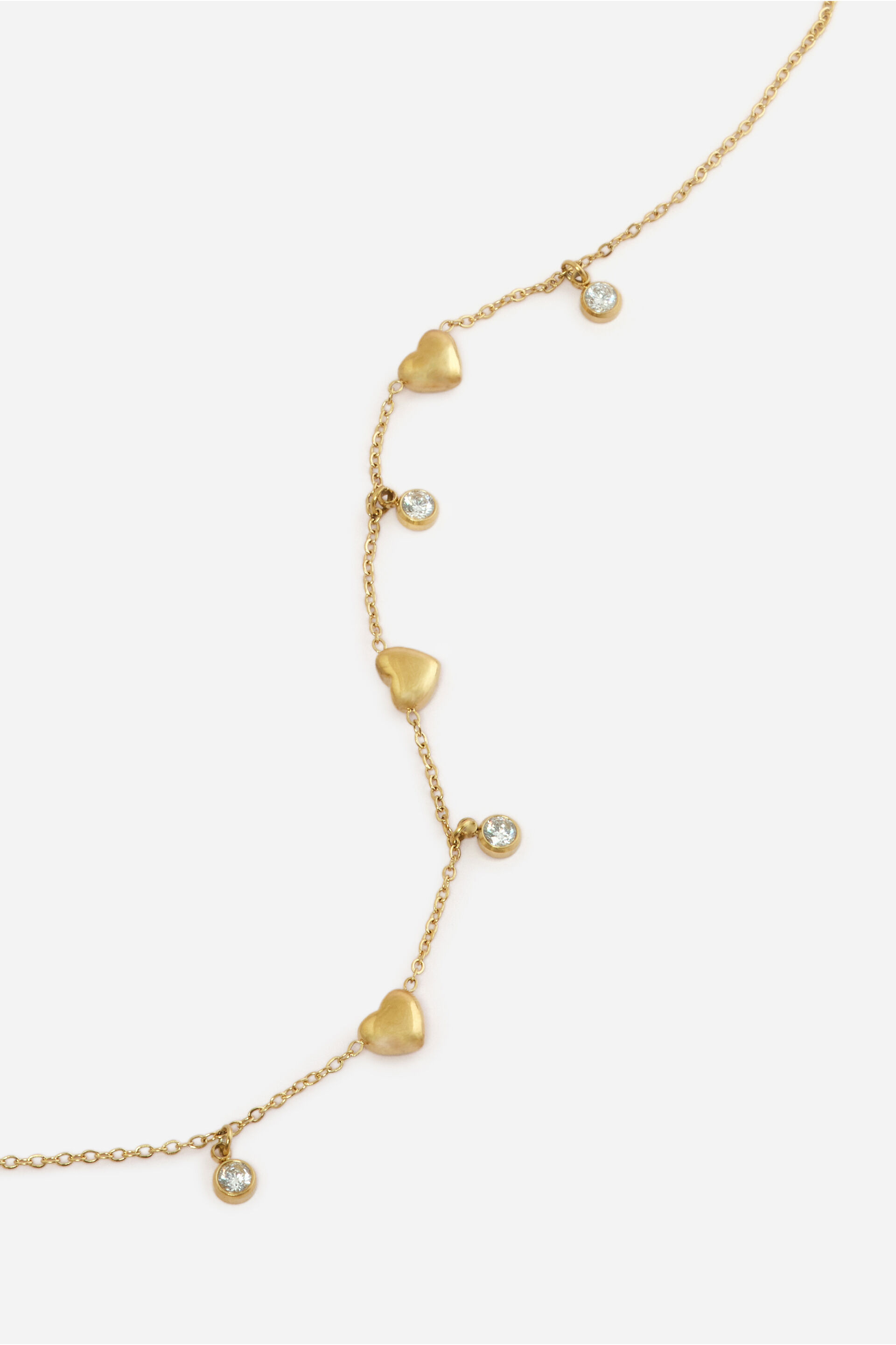 Dainty Pearl Charm Necklace, , image 2