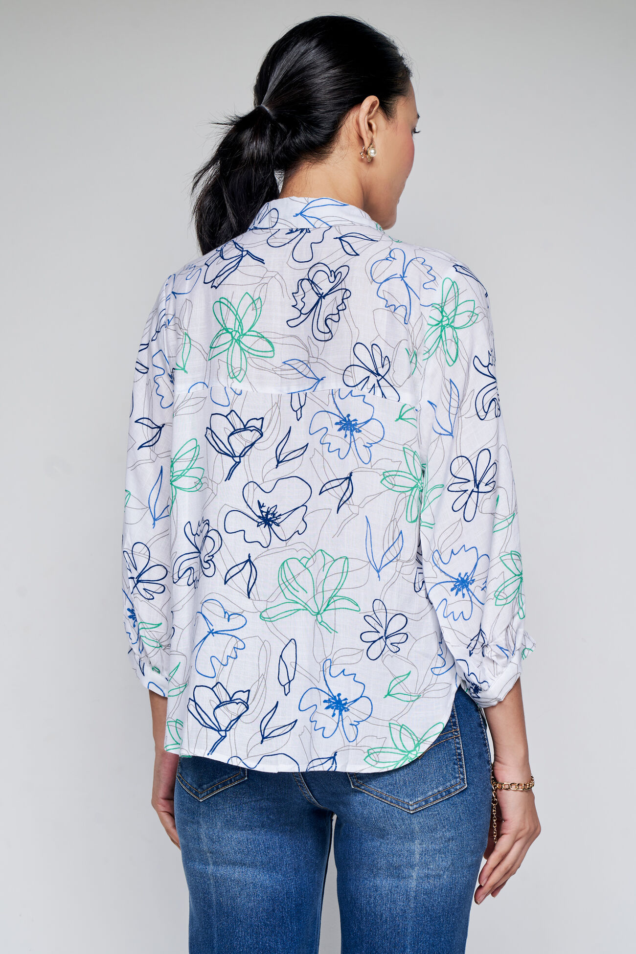 Botanical Play Top, Beige, image 6