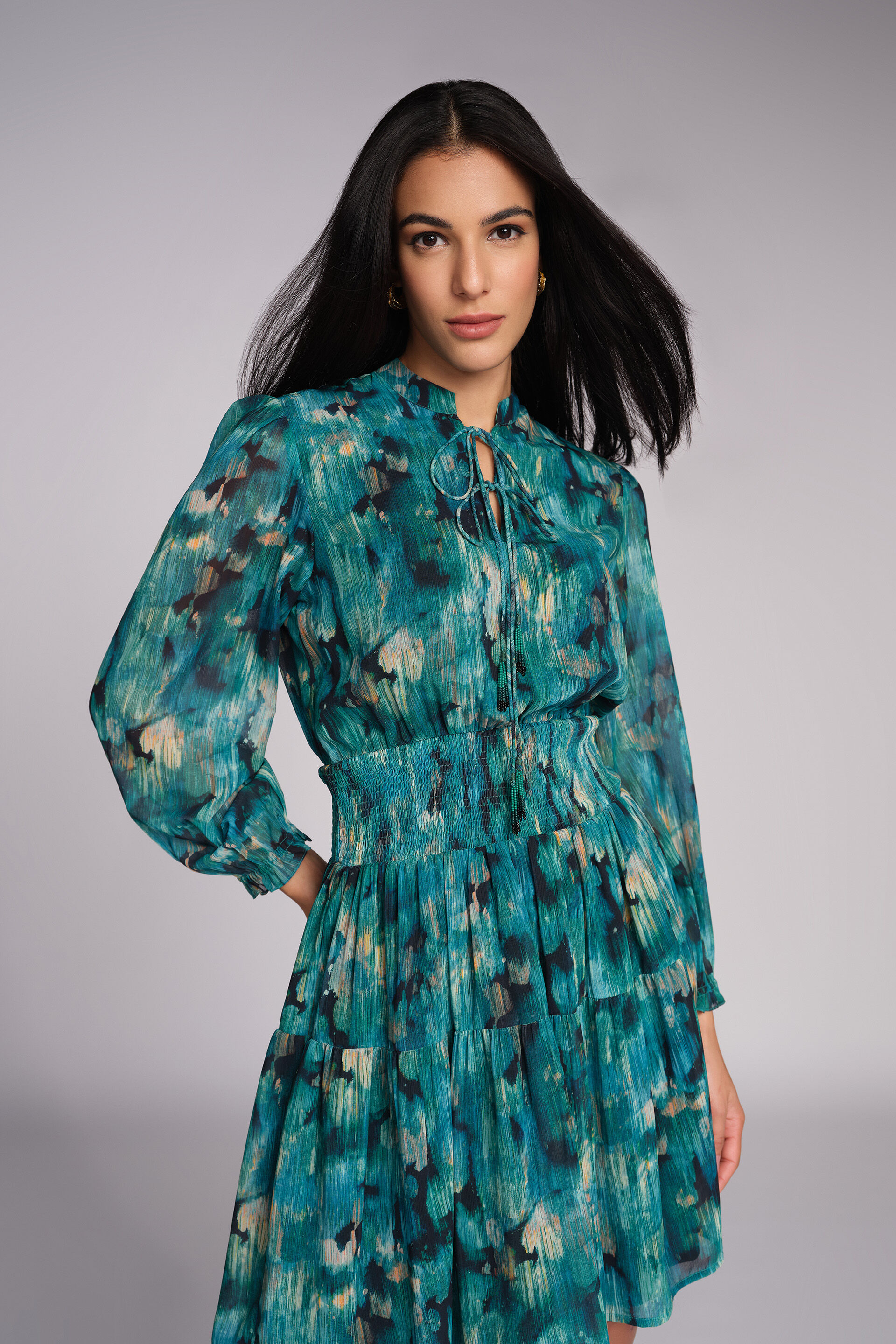Enchanted Grove Dress, Green, image 3