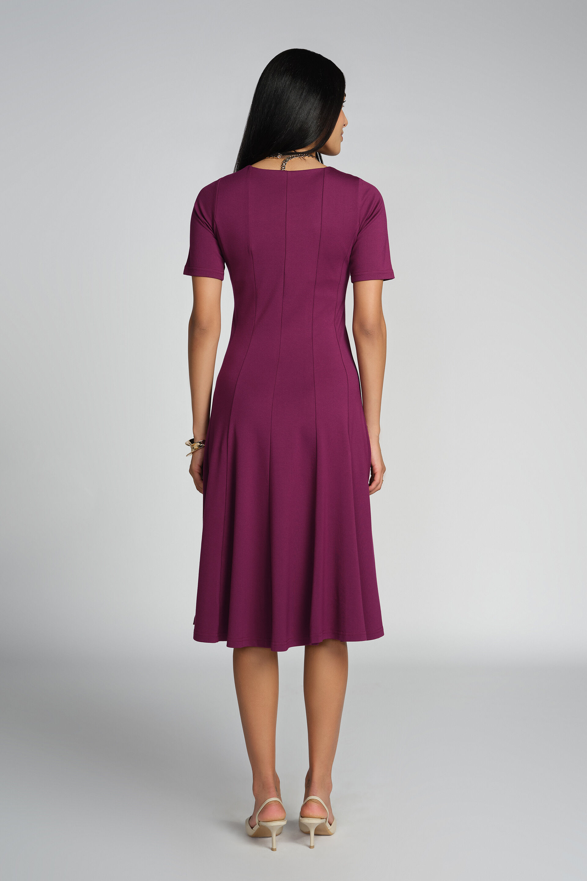 Lydia Dress, Purple, image 5