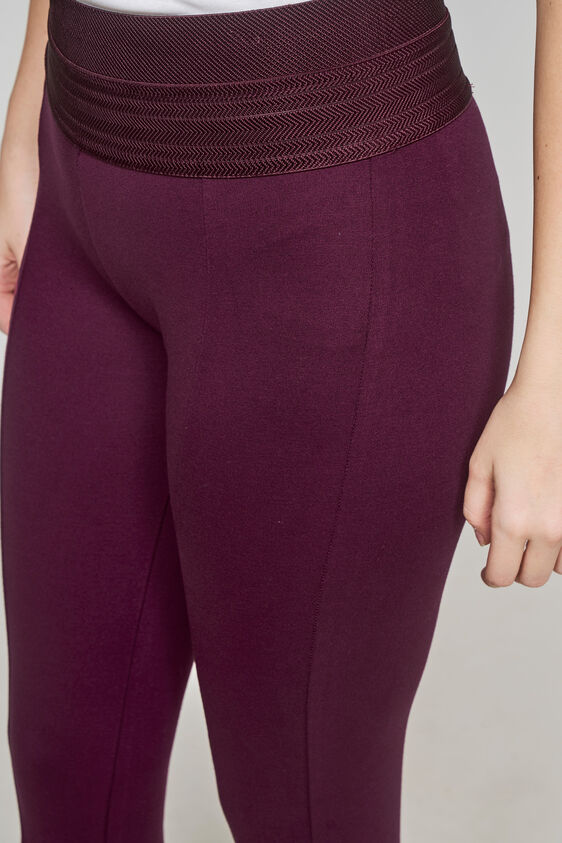 Black Regular Straight Bottom, Wine, image 5