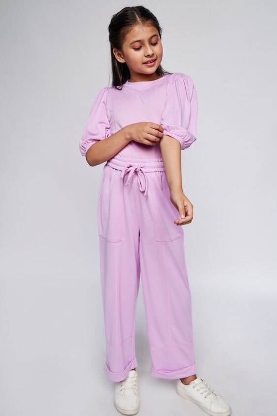 1 - Lilac Self Design Straight Set, image 7