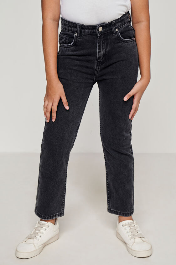 Charcoal Solid Straight Bottom, Charcoal, image 2