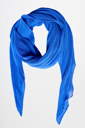 Blue Chiffon Scarf, , image 1