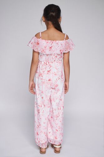 5 - Pink Floral Straight Jumpsuit, image 5