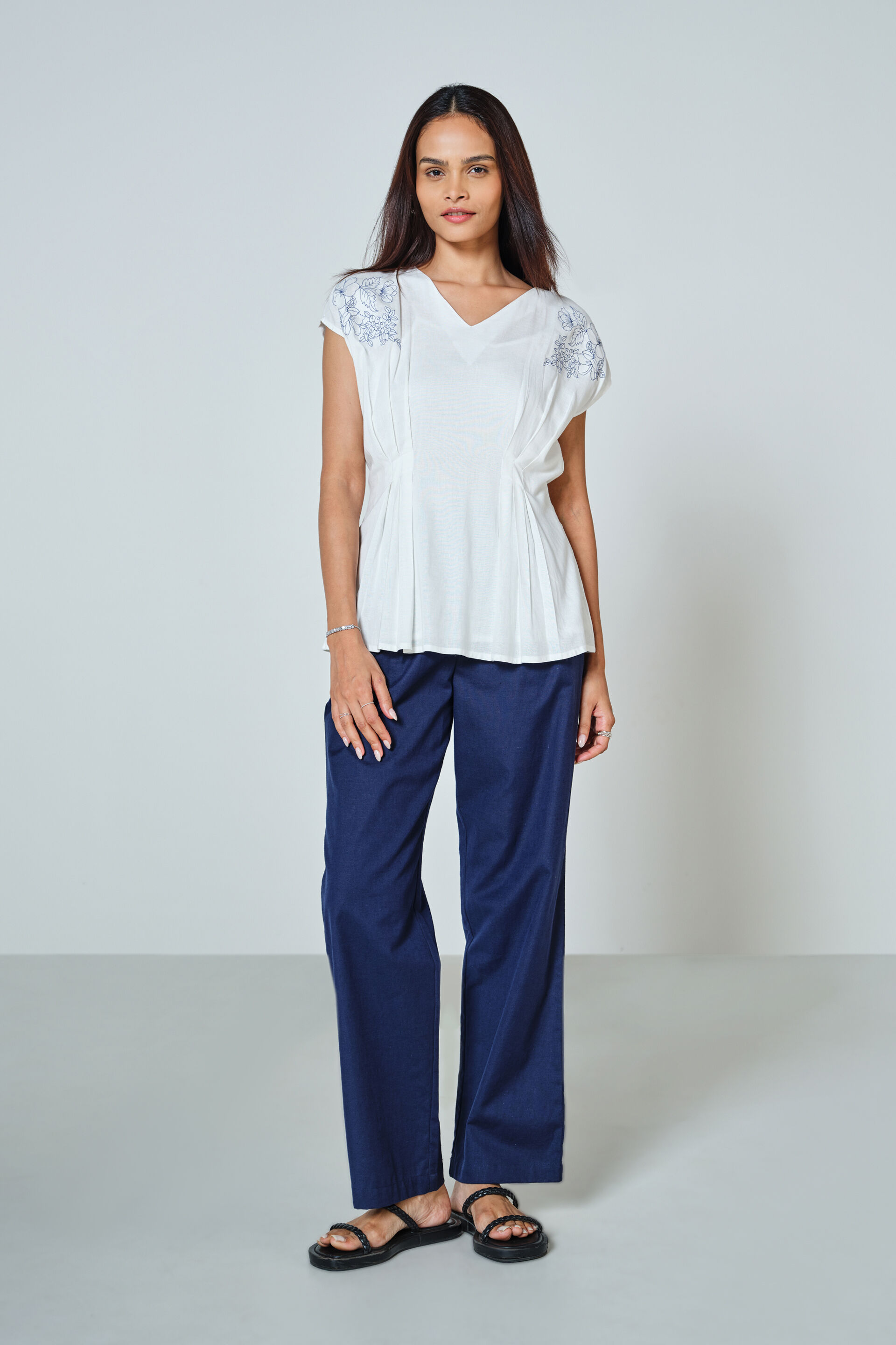 Egret Top, White, image 3