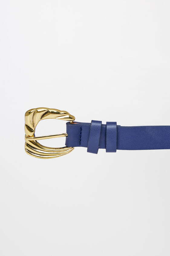 Navy Polyurethane Belt, Navy, image 2