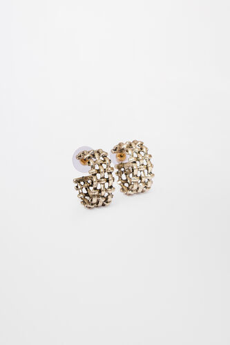 Gold Metal Earring, , image 3
