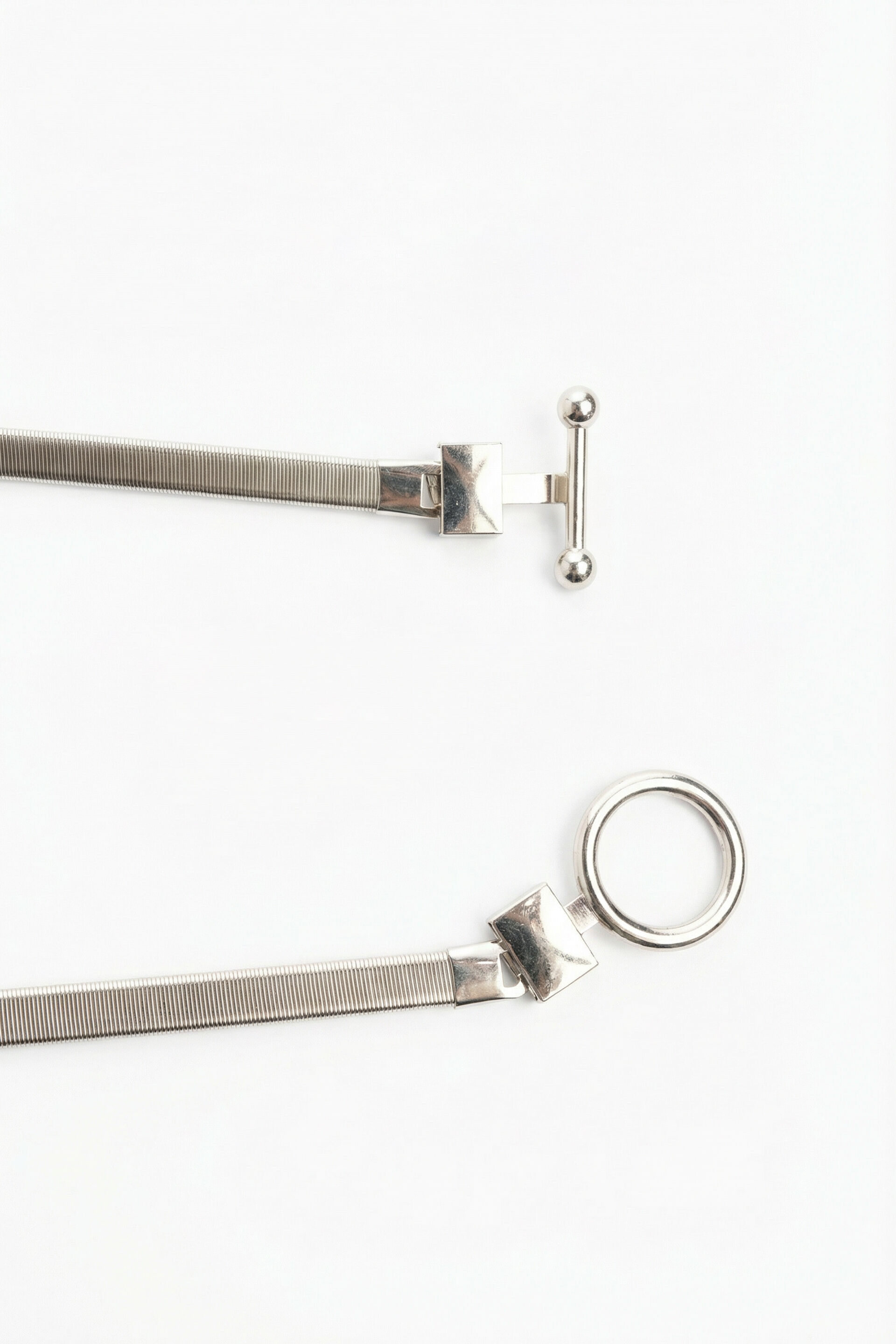 Skyla Silver Belt, , image 1