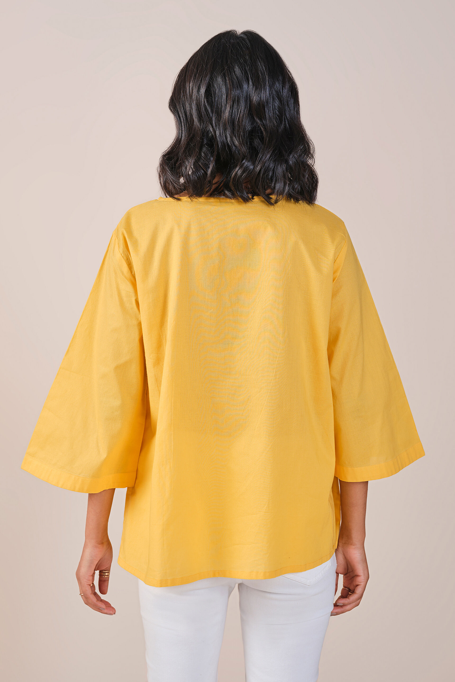 Sunrise Dream Top, Yellow, image 5