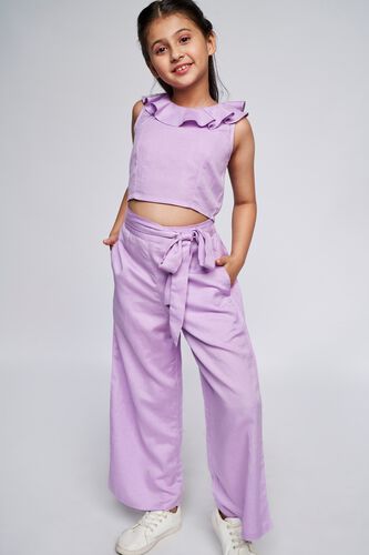 2 - Lilac Solid Straight Set, image 2