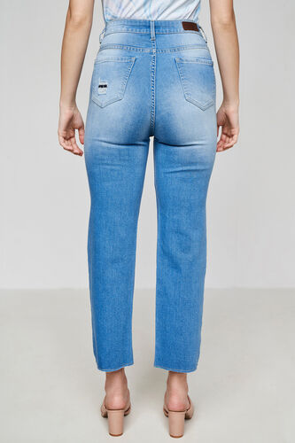 Medium Blue Solid Zip Bottom, Midnight Blue, image 5
