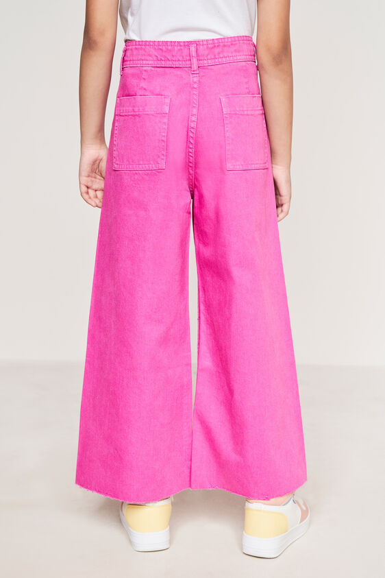Hot Pink Solid Straight Bottom, Hot Pink, image 4