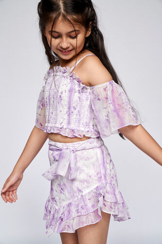 1 - Lilac Tie & Dye Asymmetric Set, image 1