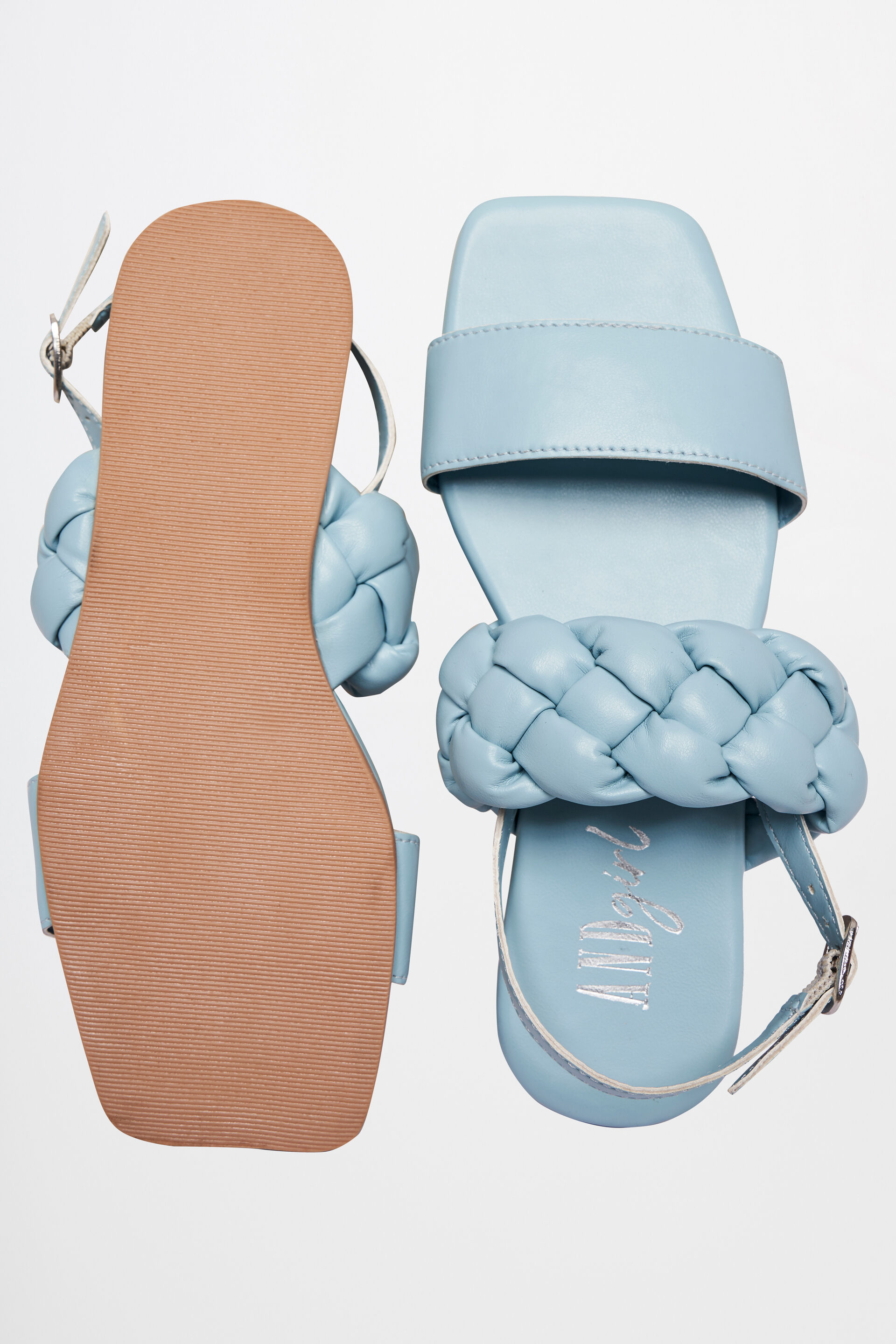 Buy Powder Blue Contemporary Sandal Online at Best Price at