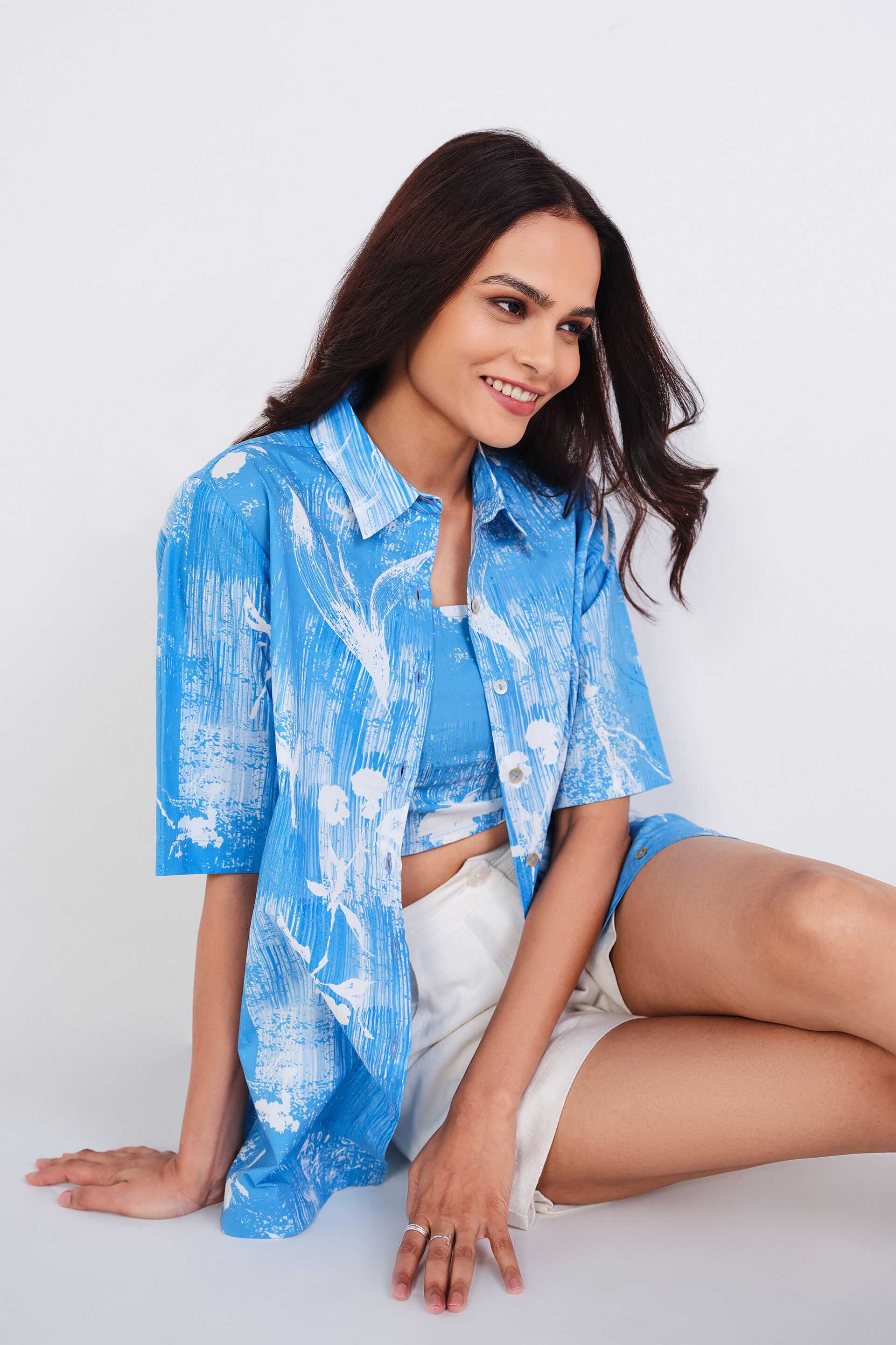 Dreamwave Shirt Set, Blue, image 2