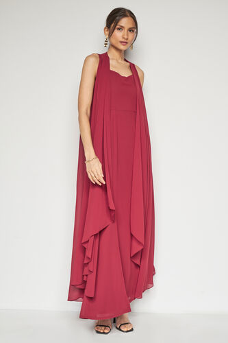 After-Hours Maxi, Maroon, image 1