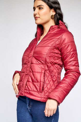 4 - Wine Solid Straight Jacket, image 4