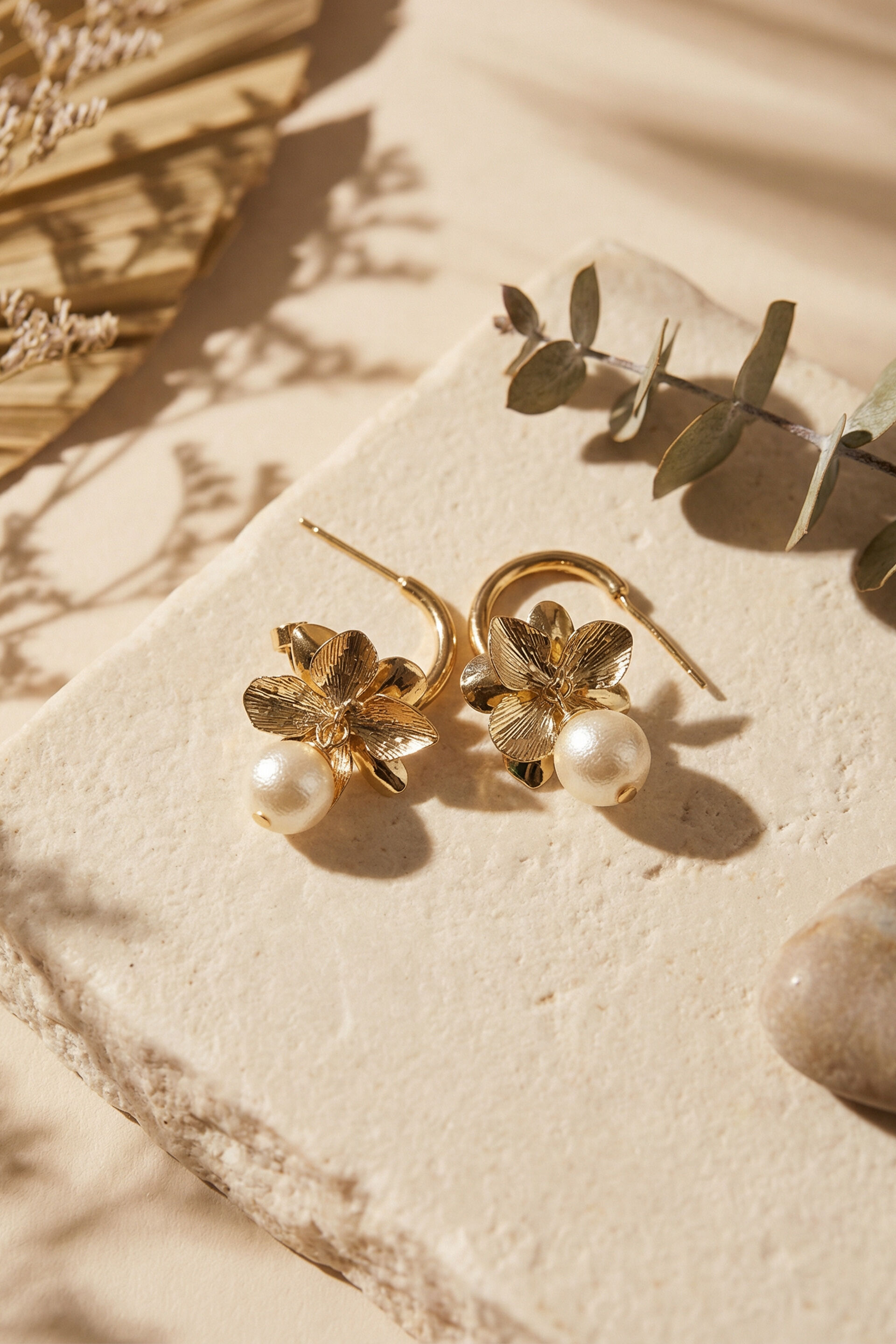 Golden Aura Drop Earrings, , image 2