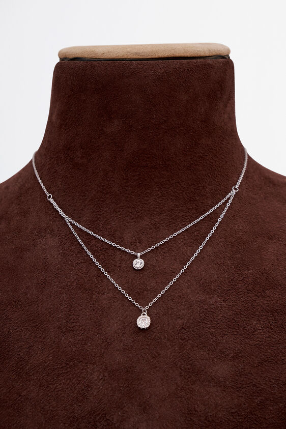 Silver Brass Neckpiece, , image 1