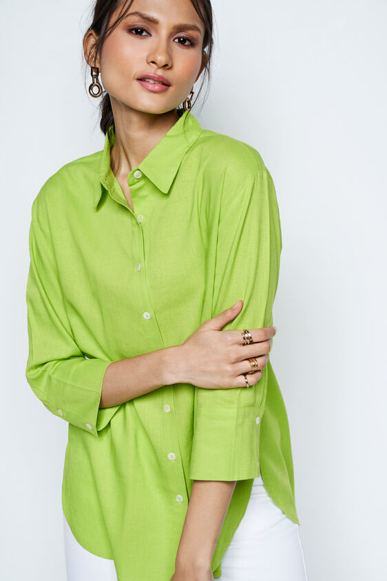 Sublime  Loose Fit Top, Green, image 3