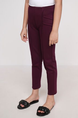 Skinny Straight Bottom, Wine, image 4