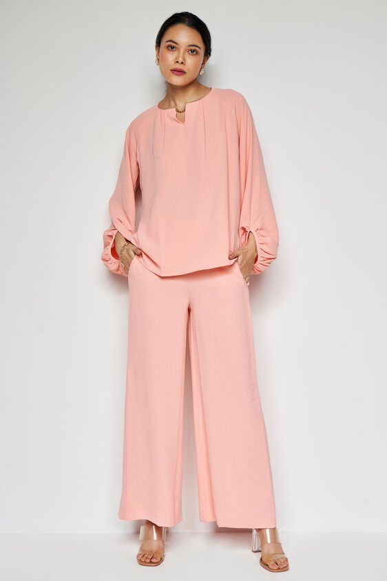 Polite Drama Solid Coord, Peach, image 1
