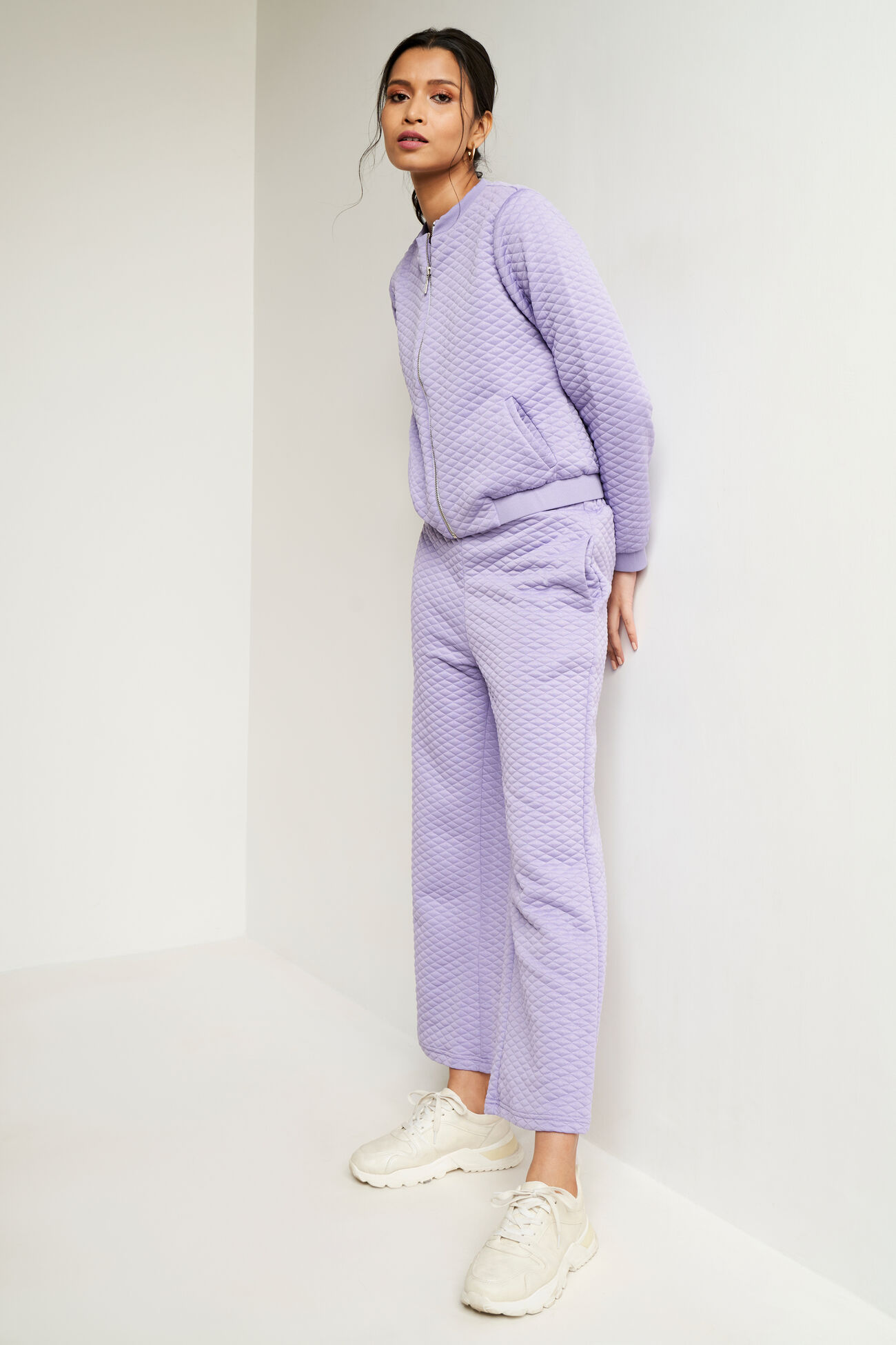 Lilac Solid Straight set, Lilac, image 4