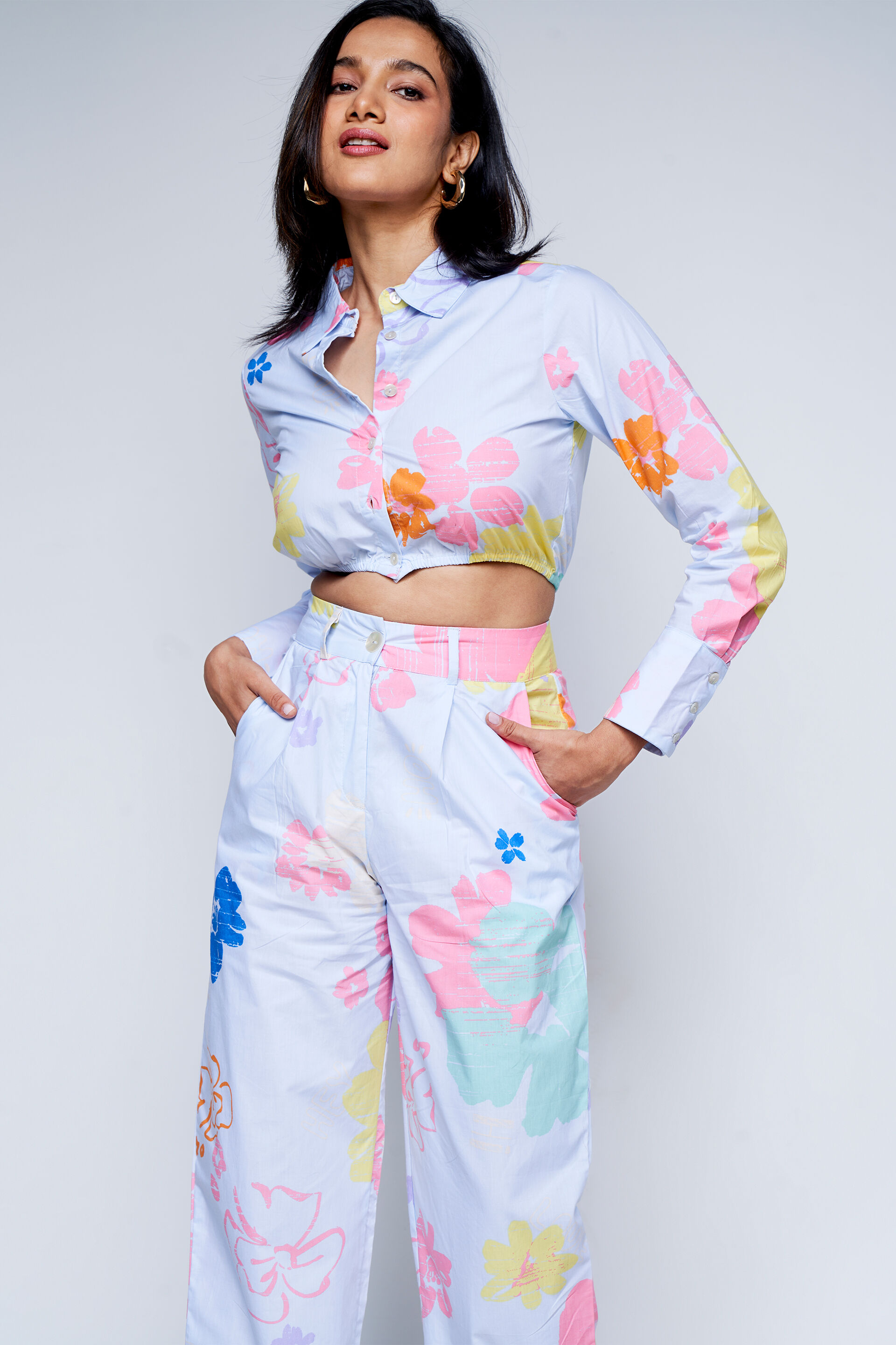 Sky Blue Candy Shop Coord Set, Sky Blue, image 2