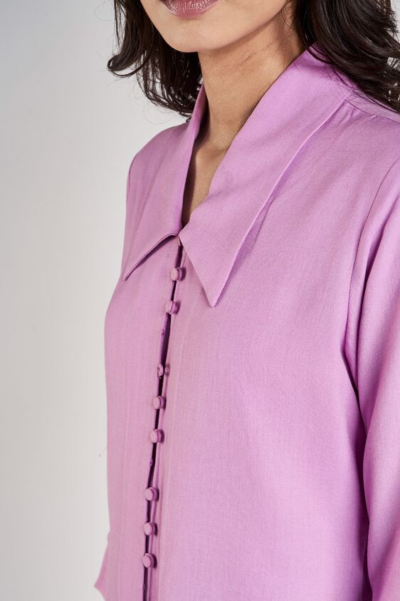9 - Lilac Solid A-Line Top, image 9