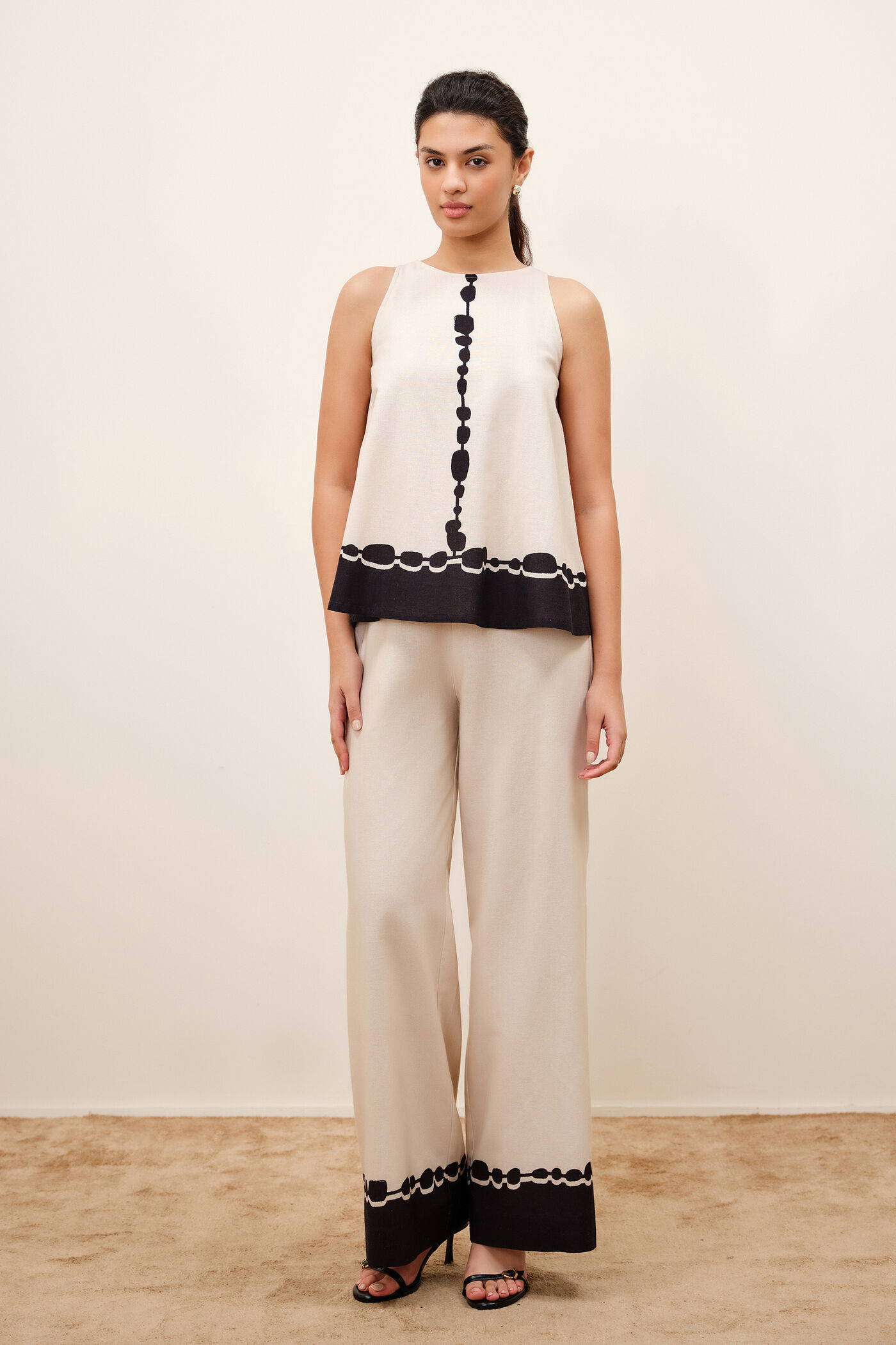 Bernadette Beige Co-ord Set