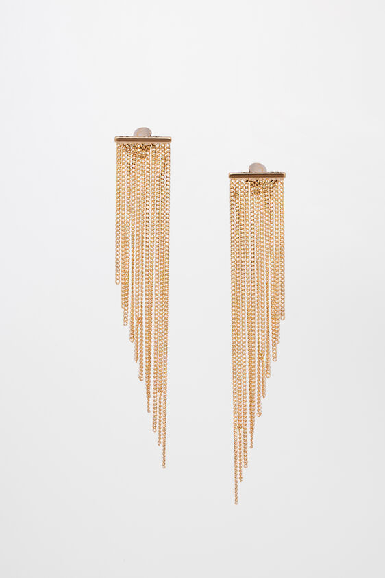 Gold Brass Earring, , image 1