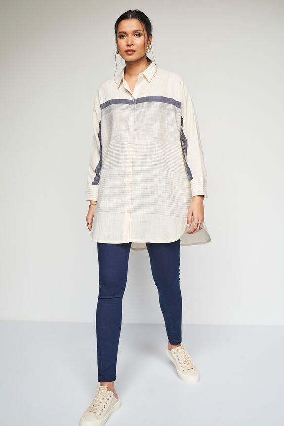 Coastal Calm Top, Cream, image 2