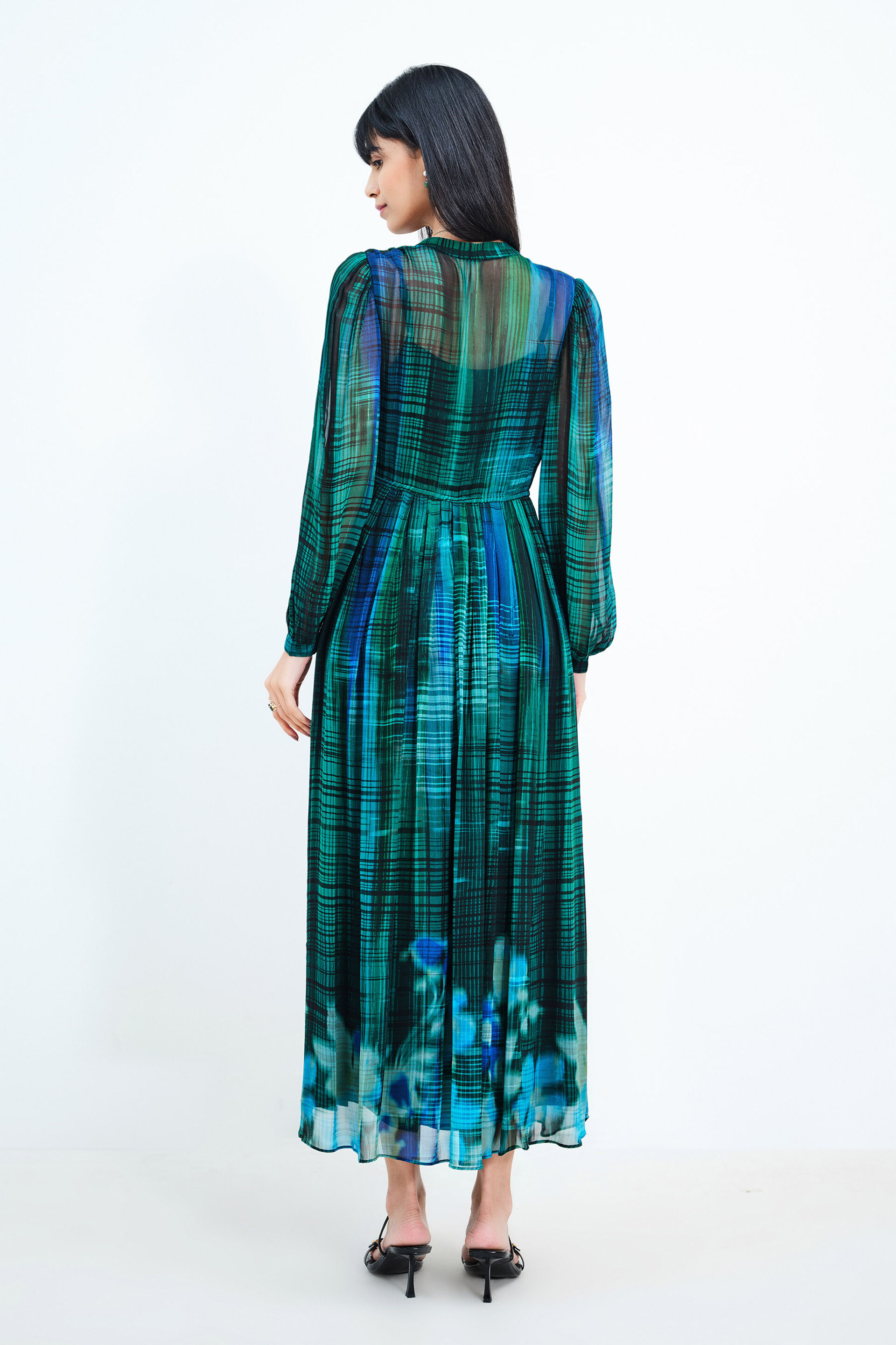 Green Aura Evening Gown, Green, image 5