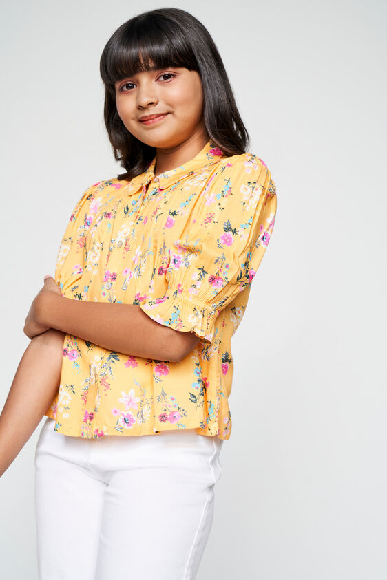Blooms State Of Mind Top, Yellow, image 2