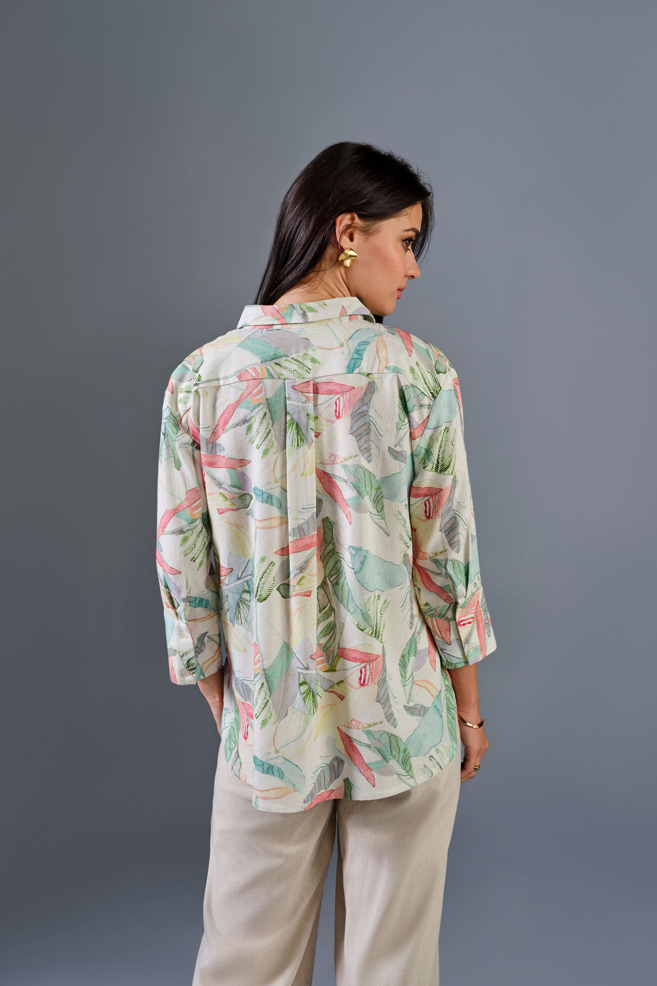 Perennial Viscose Blend Shirt, Multi Color, image 7