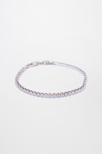 Silver Brass Bracelet, , image 1