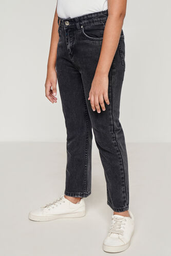 Charcoal Solid Straight Bottom, Charcoal, image 4