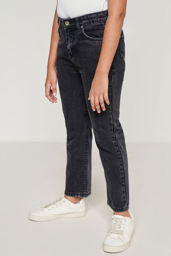Charcoal Solid Straight Bottom, Charcoal, image 4